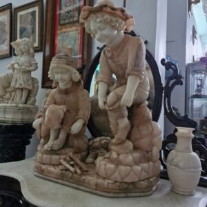 Brown Bust Sculpture