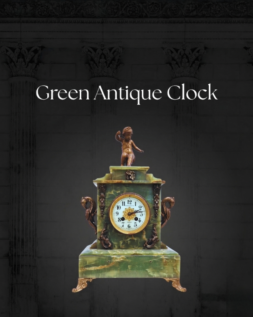 Green Onyx Clock